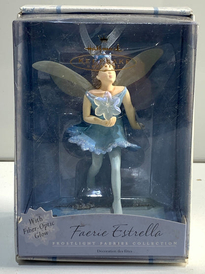 Hallmark Keepsake Ornament Faerie Estrella in Box Fiber Optic Glow Christmas NEW
