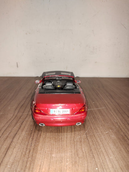 Maisto Mercedes-Benz SL-Class - Maroon - 1:18 Scale - Diecast Model Car