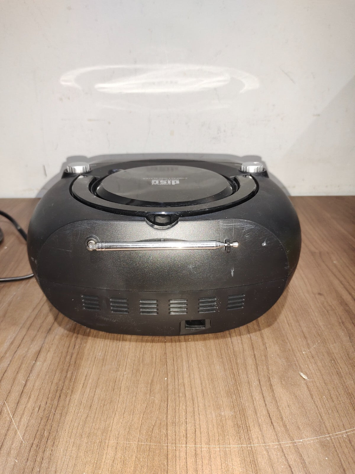 Megatek CB-M25BT Portable CD Player Boombox with FM Stereo Radio, Bluetooth