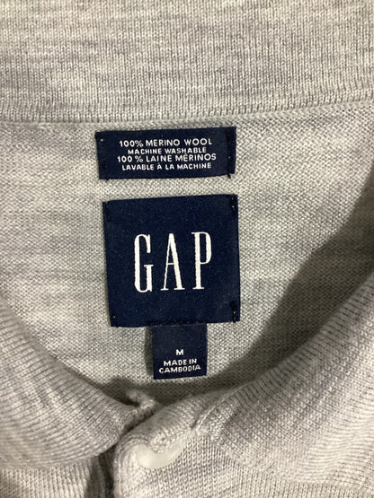 GAP Polo Sweater 100% Merino Wool