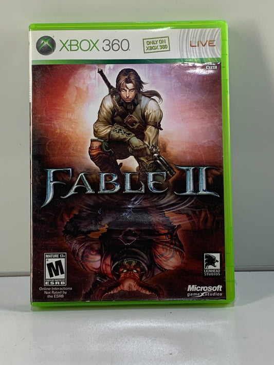 Fable II with Bonus Disc Xbox 360 -Disc excellent