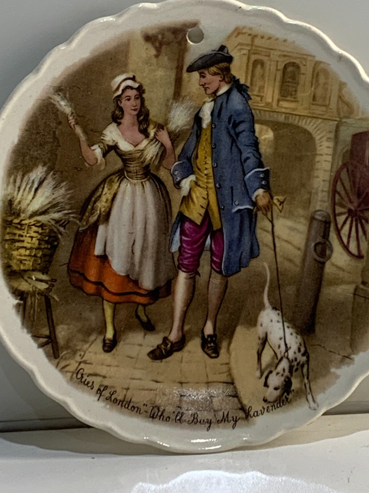 England Cries of London Decorative mini plate