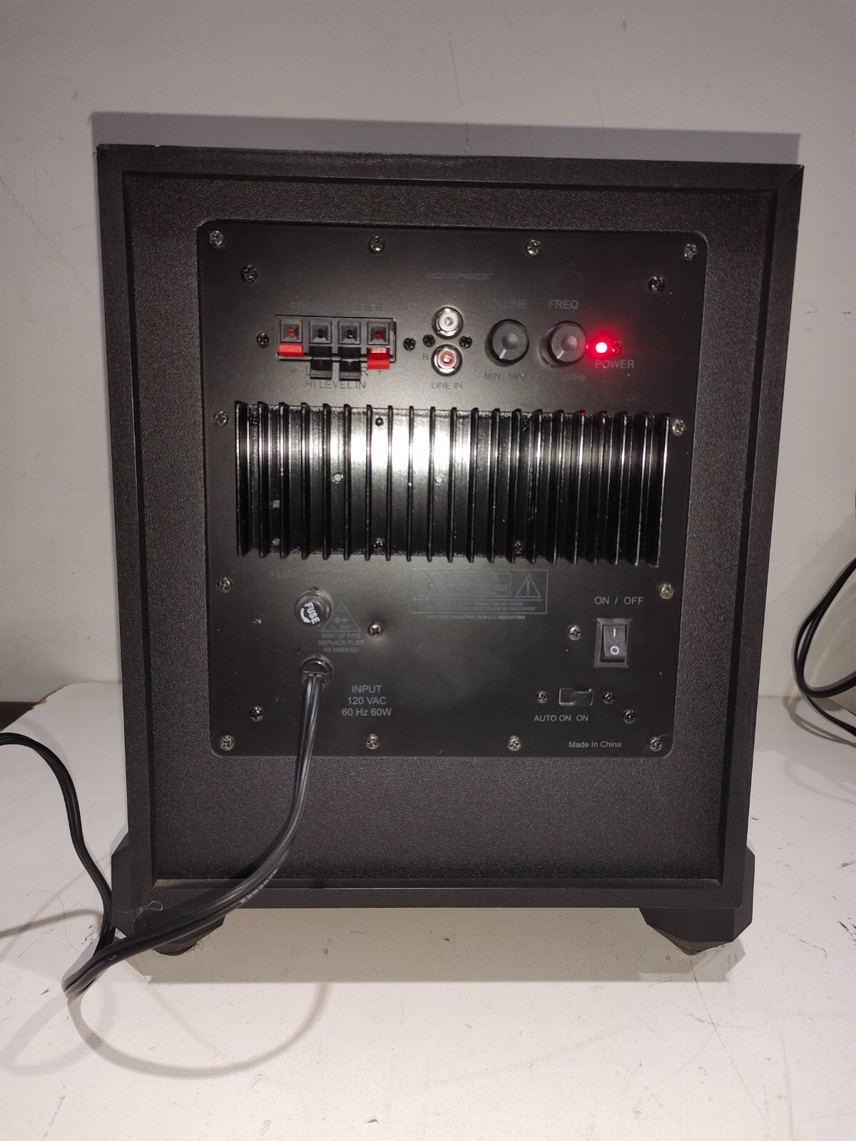 Monoprice Home Theater Satellite Speakers Model MSYS-P5.1 - Woofer Only