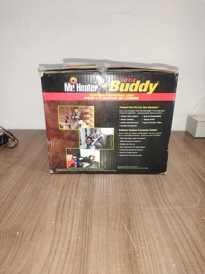 Mr. Heater MH4B Little Buddy 3800-BTU Indoor Safe Propane Heater