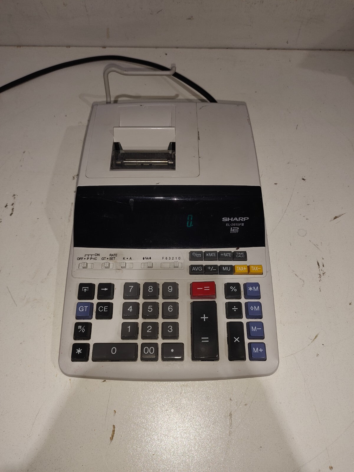 Sharp EL-2615PIII Electronic Printing Calculator