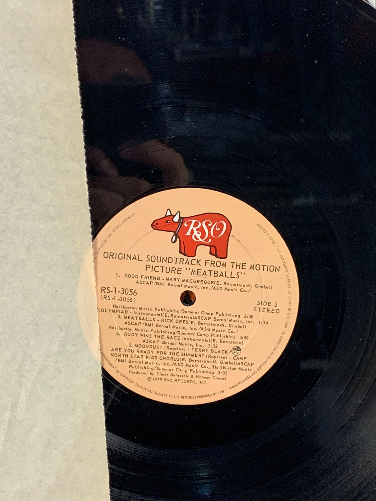 Vtg 1979 MEATBALLS Movie OST Soundtrack BILL MURRAY Lp VINYL