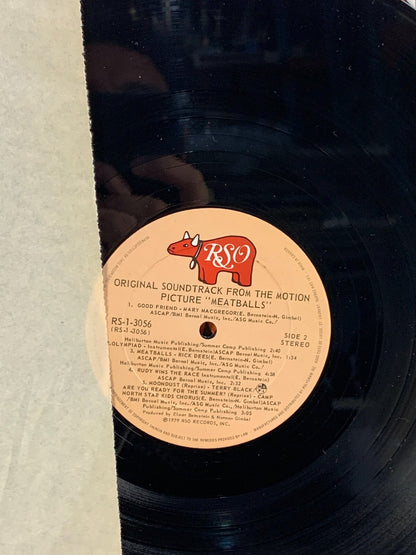 Vtg 1979 MEATBALLS Movie OST Soundtrack BILL MURRAY Lp VINYL