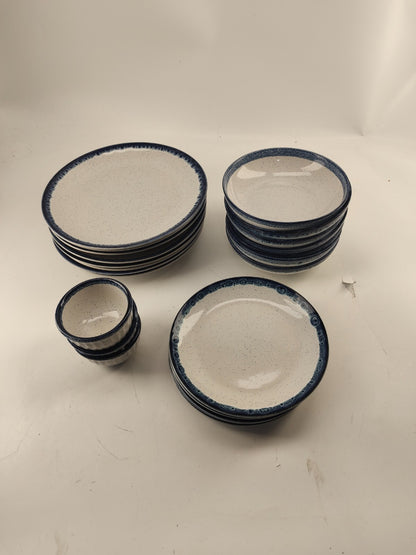 House & Home Crockery Set of Glass - Set of 24