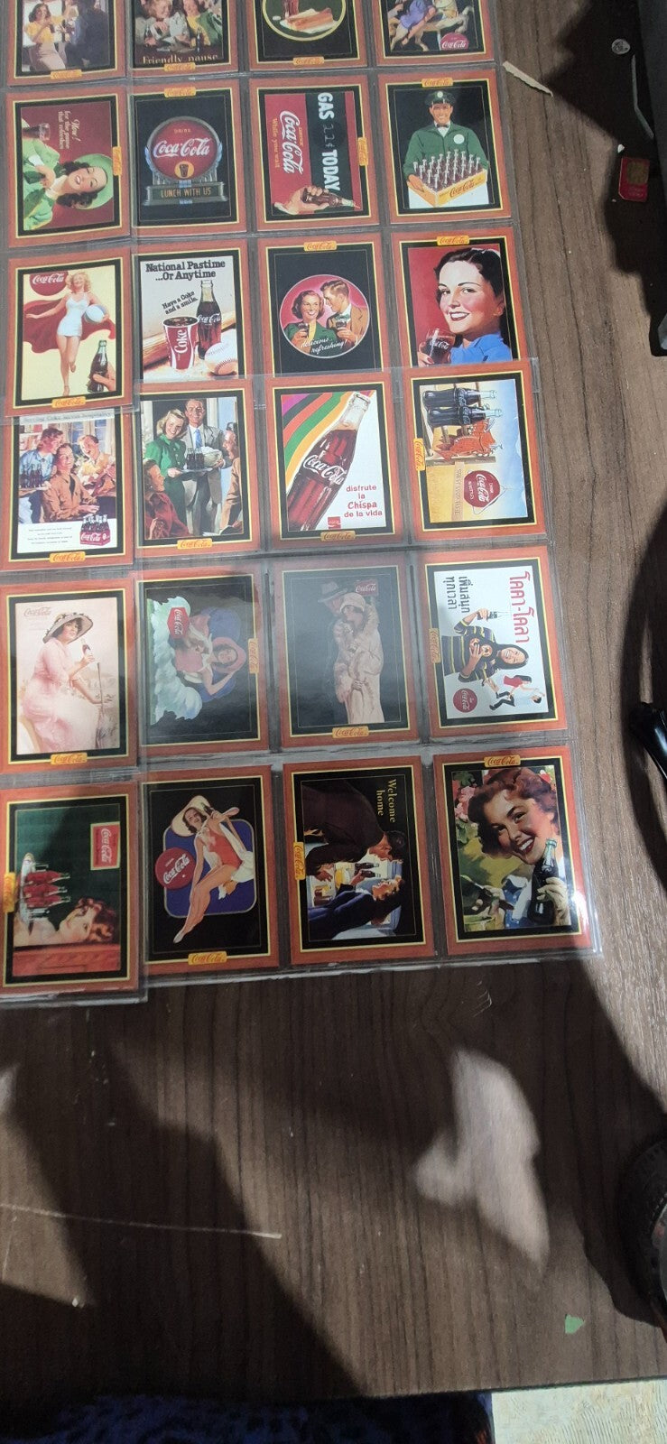 Vintage Collectible Coca-Cola Cards - Series 4 - Cards #301-400 Cards