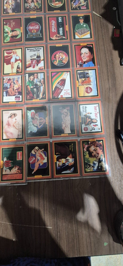 Vintage Collectible Coca-Cola Cards - Series 4 - Cards #301-400 Cards