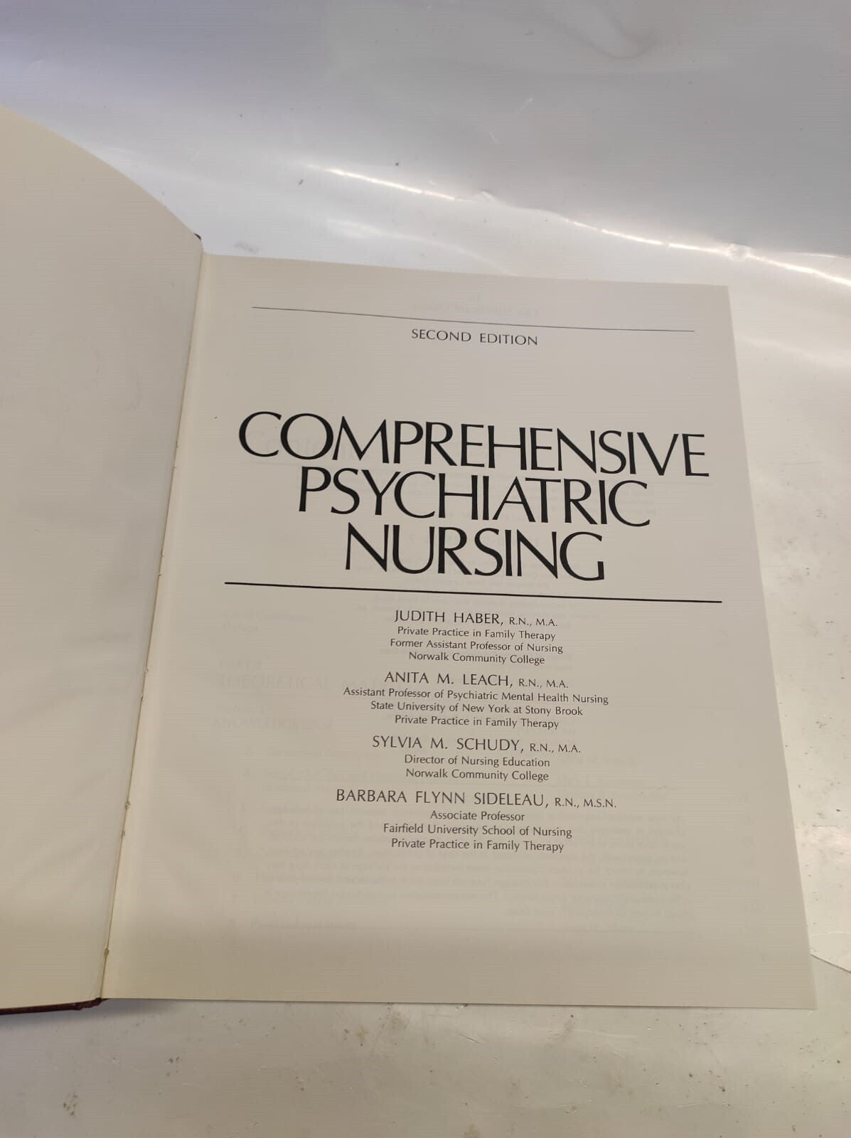 Comprehensive Psychiatric Nursing by Judith Haber