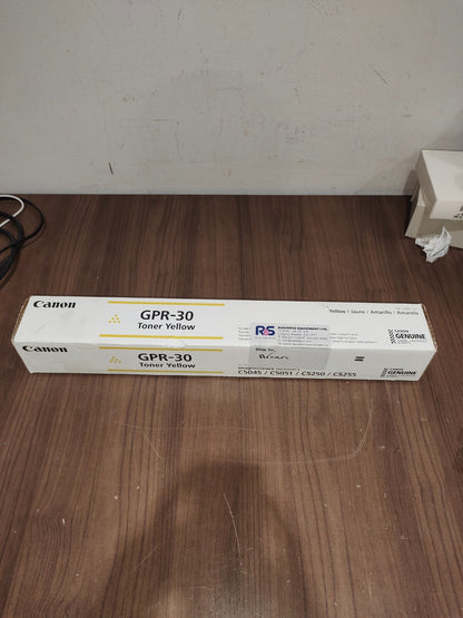 Genuine Canon GPR30 Yellow Toner Cartridge - NEW SEALED
