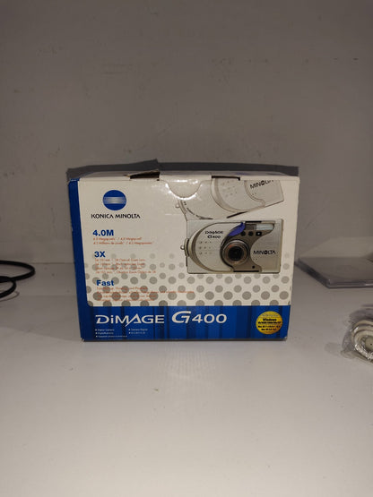 Minolta Dimage G400 Digital Camera 4.0MP Silver