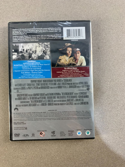 Casablanca / African Queen [Double Feature] NEW SEALED HUMPHREY BOGART 1942 RARE