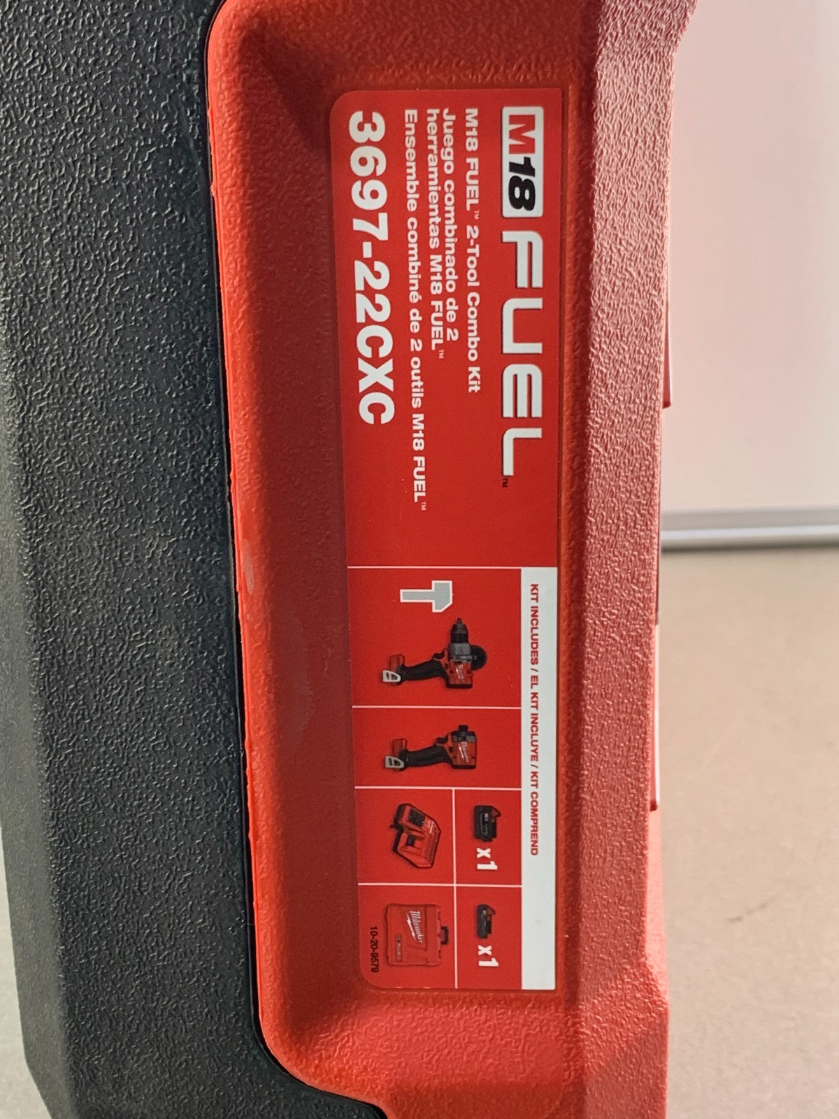 Milwaukee Hard Plastic Tool Case for Small Tool Kit