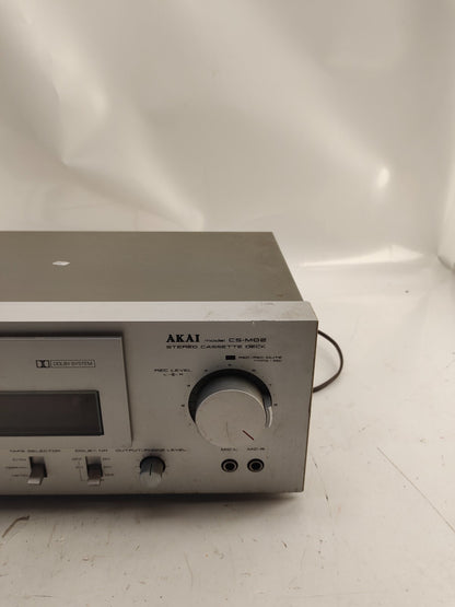 Vintage AKAI CS-M02 Stereo Cassette Deck