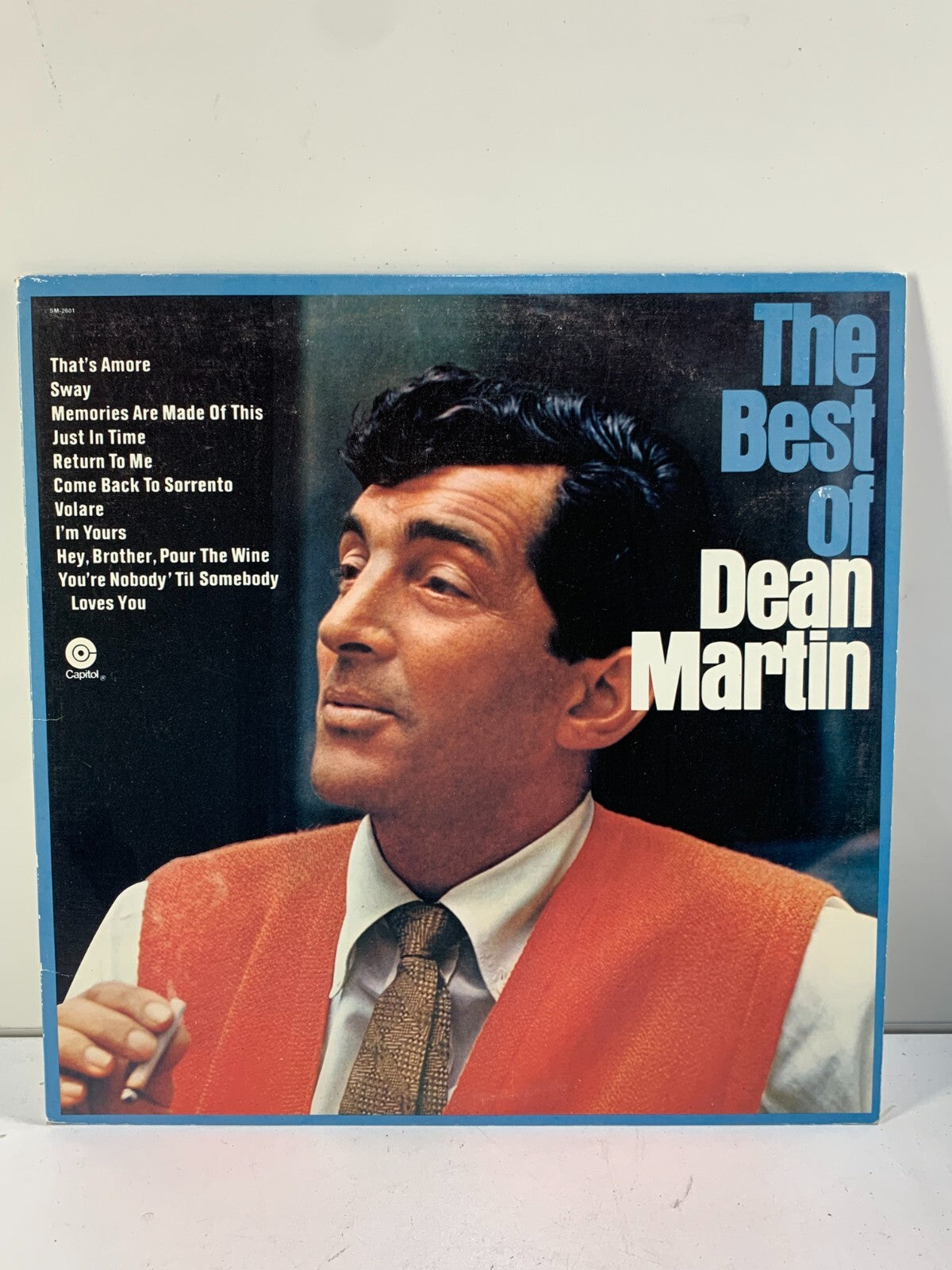 Dean Martin LP The Best Of Dean martin On Capitol - Vg
