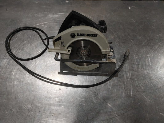 Black and Decker Circular Saw 180mm (7 1/4") 10amp Black/Grey - Fair