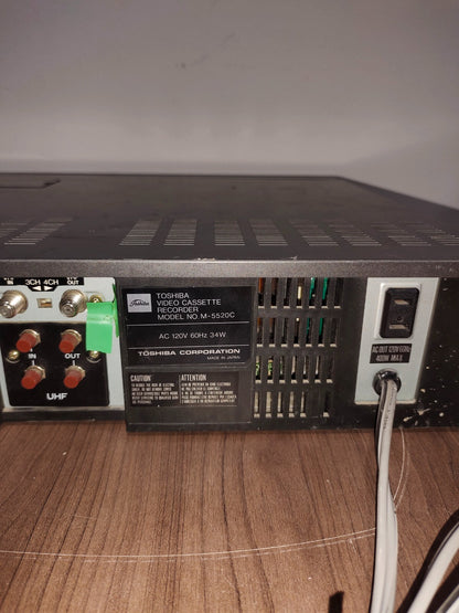 Toshiba M-5520C Video Cassette Recorder