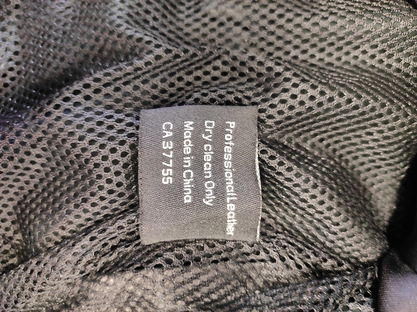 Cruiser by Sofari Collection Black Leather Motorcycle jacket- S