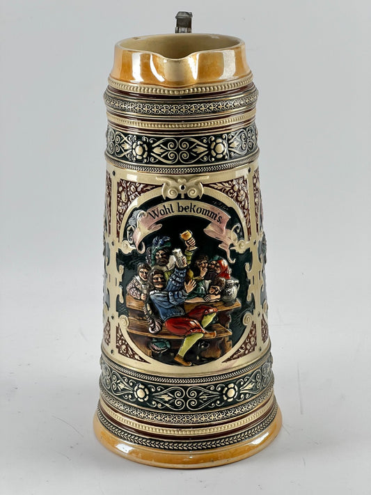 German Stein Lador - 2L - Vintage Designs - No Lid