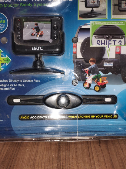 Shift3 Wireless Rear View Camera Vehicle RV's, SUV's, Cars Backup Camera Sealed