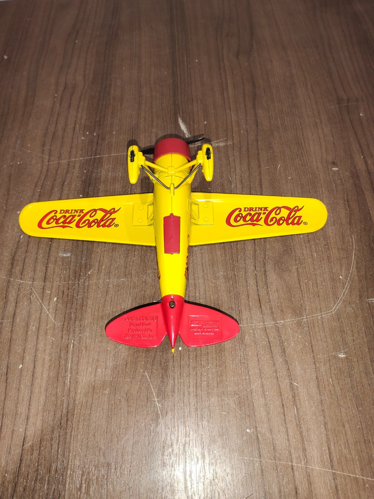Coca Cola Coin Bank Airplane 1994 Ertl 1929 Lockheed Air Express