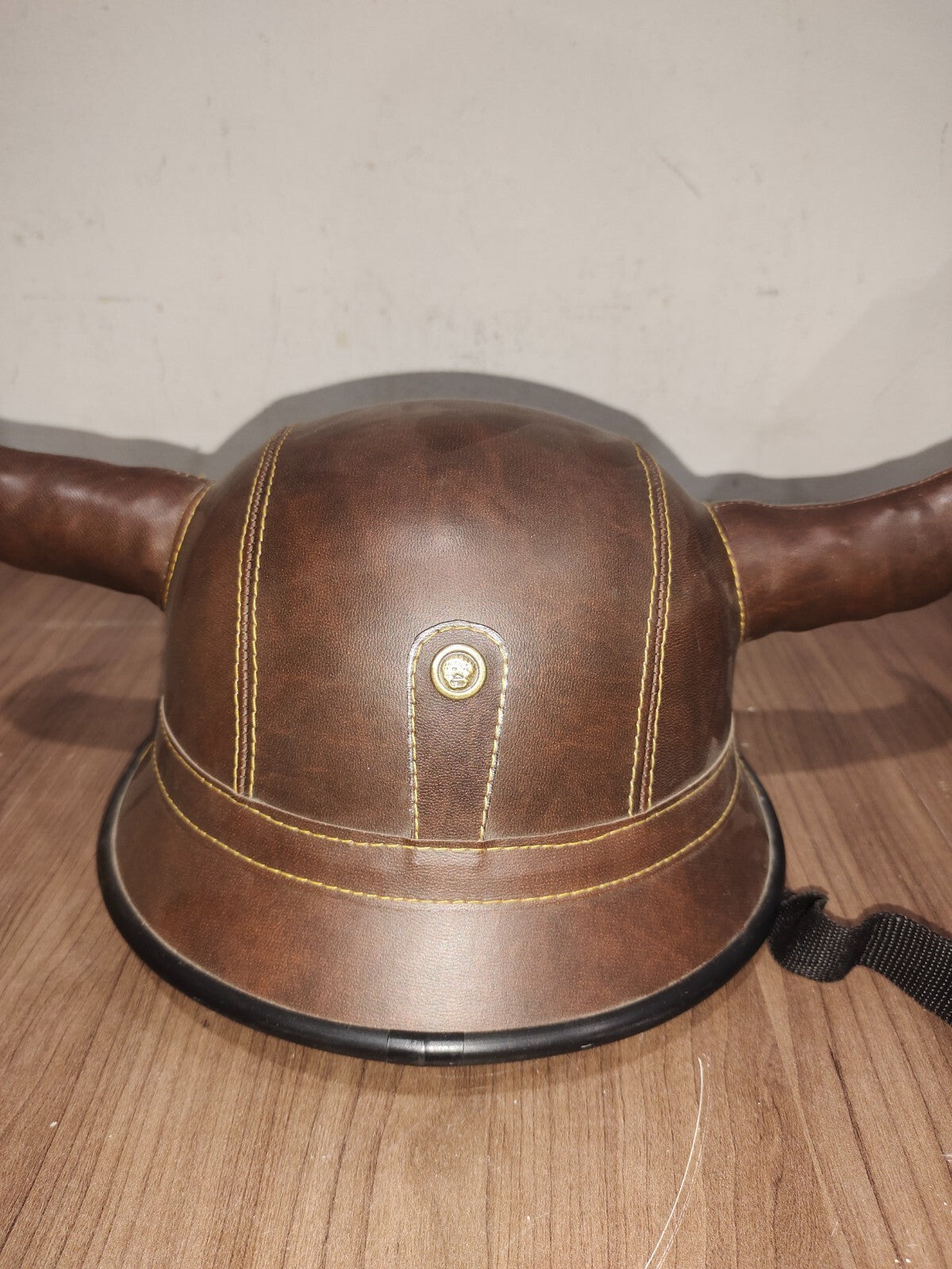 Helmet Handmade Red Warhawk Leather Mohawks