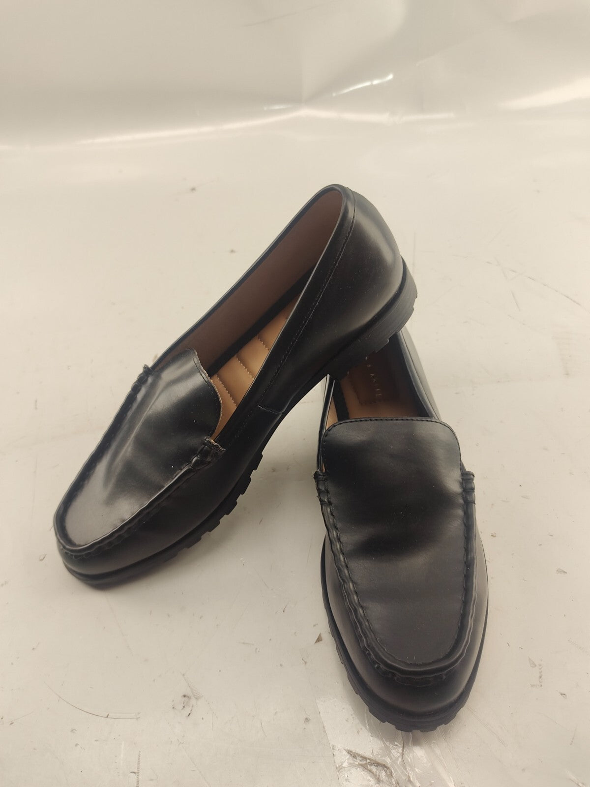 Kelly & Katie Bash Venetian Patent Loafers Slip On Shoes Black - Size - 8