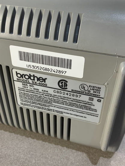 Brother Digital Display Portable Electronic Typewriter SX-4000 Tested