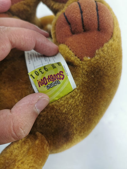 Vintage Scooby Doo Plush Sitting 14" Stuffed Animal Dog