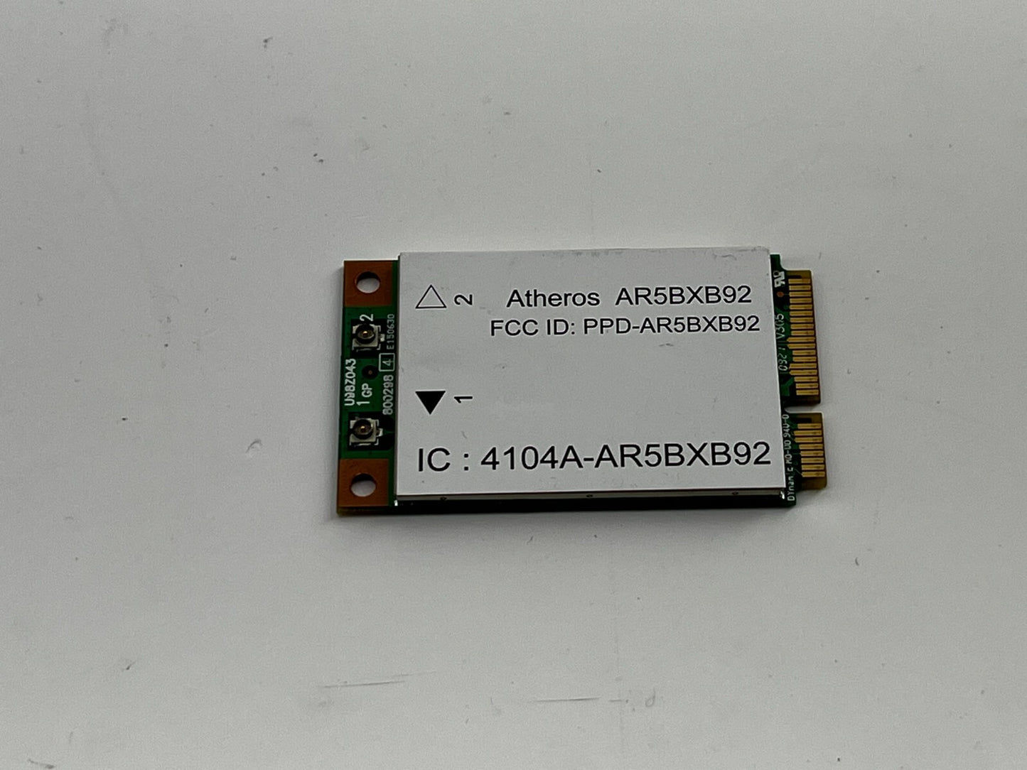 Atheros AR5BXB92 AR9280 Dual wireless 802.11abgn PCIe Mini Foxconn U98Z044.00