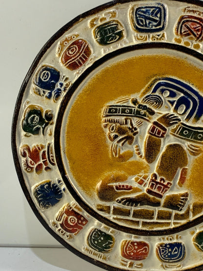 Aztec Clay Calendar Mexican Crafts Z707