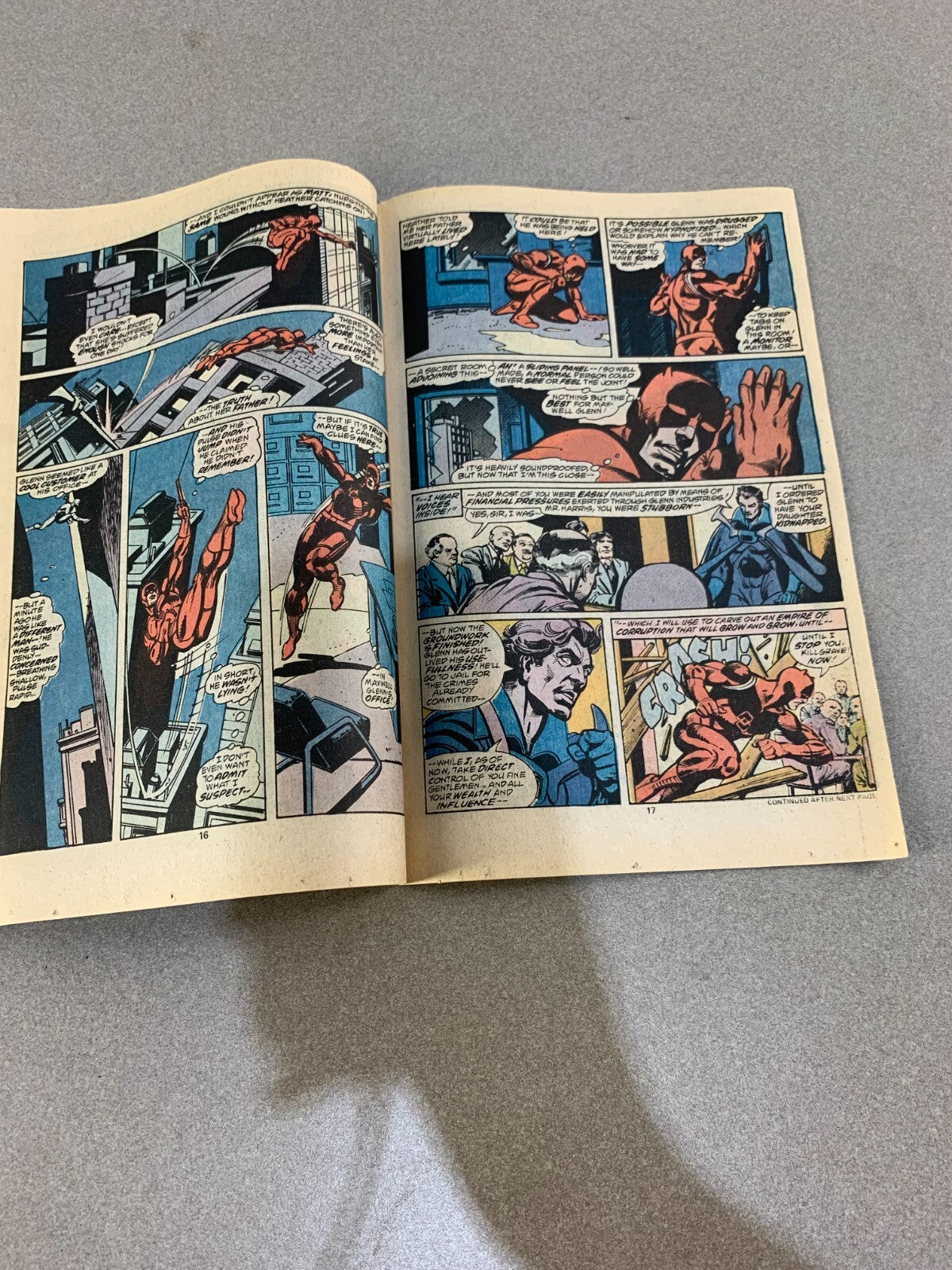 Daredevil #147 (1977) VF – Marvel Comic Book Purple Man, Jim Shooter (Newsstand)