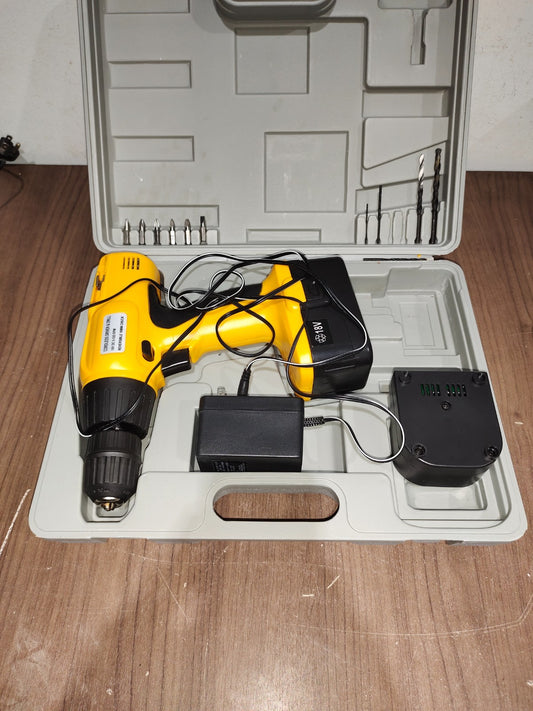 Cordless Driver & Drill Combo Kit with Battery & Charger