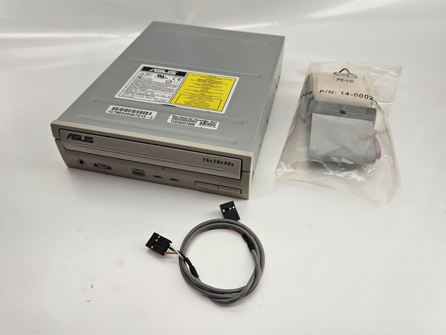 ASUS CD-RW DRIVE CRW-1610A 16x10x40