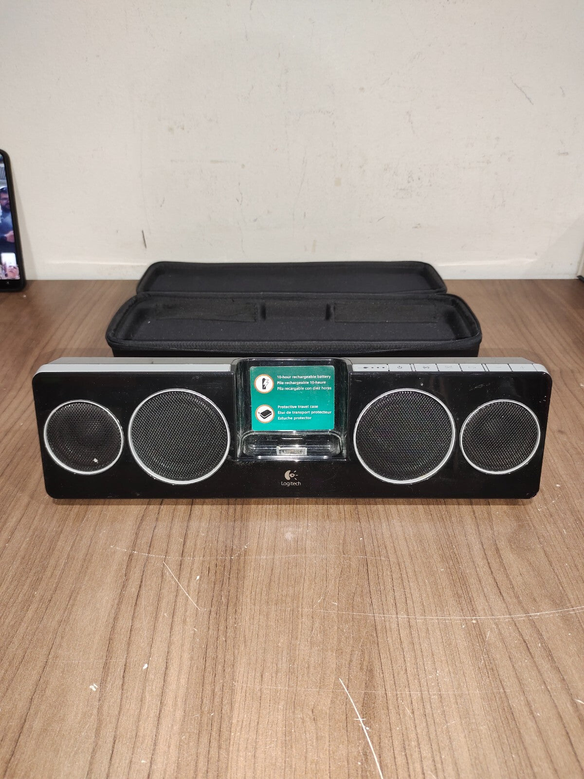 Logitech Pure-Fi Anywhere 2 Compact Docking Speaker For iPod & iPhone S-00001