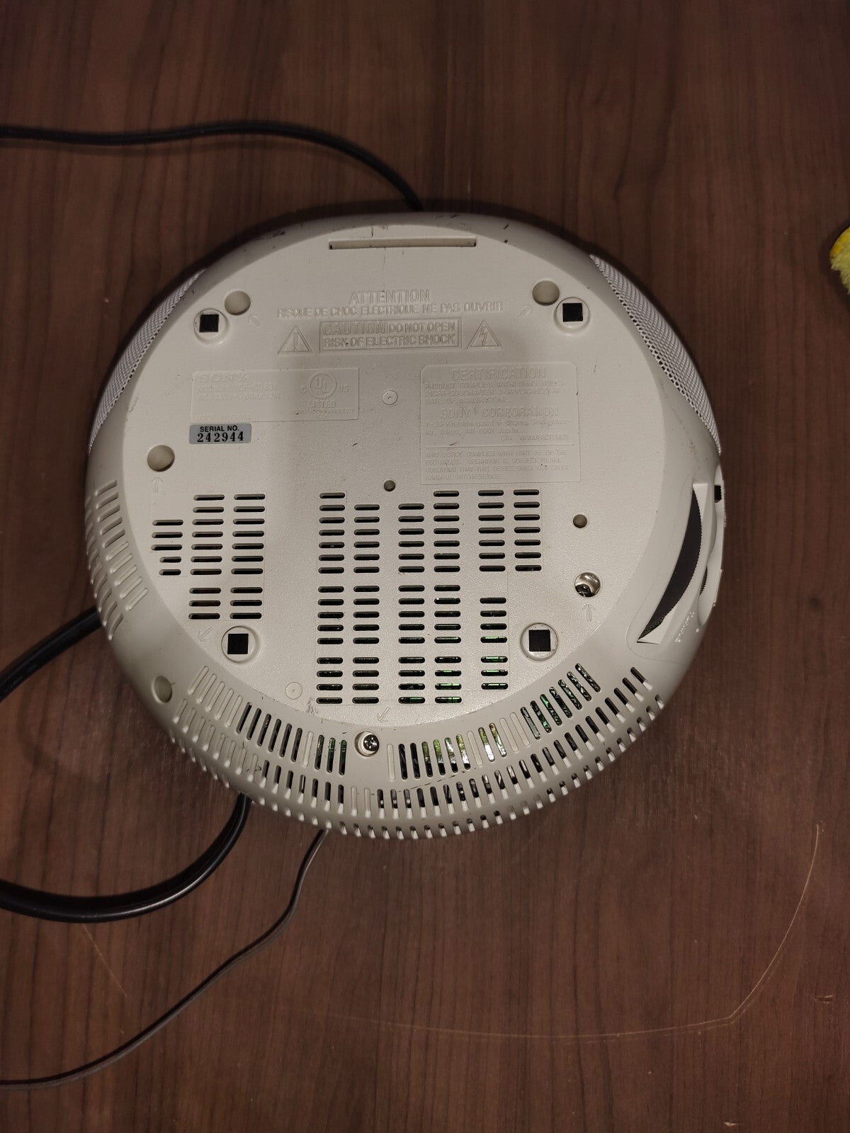 Sony Dream Machine ICF-CD831 CD Clock Radio