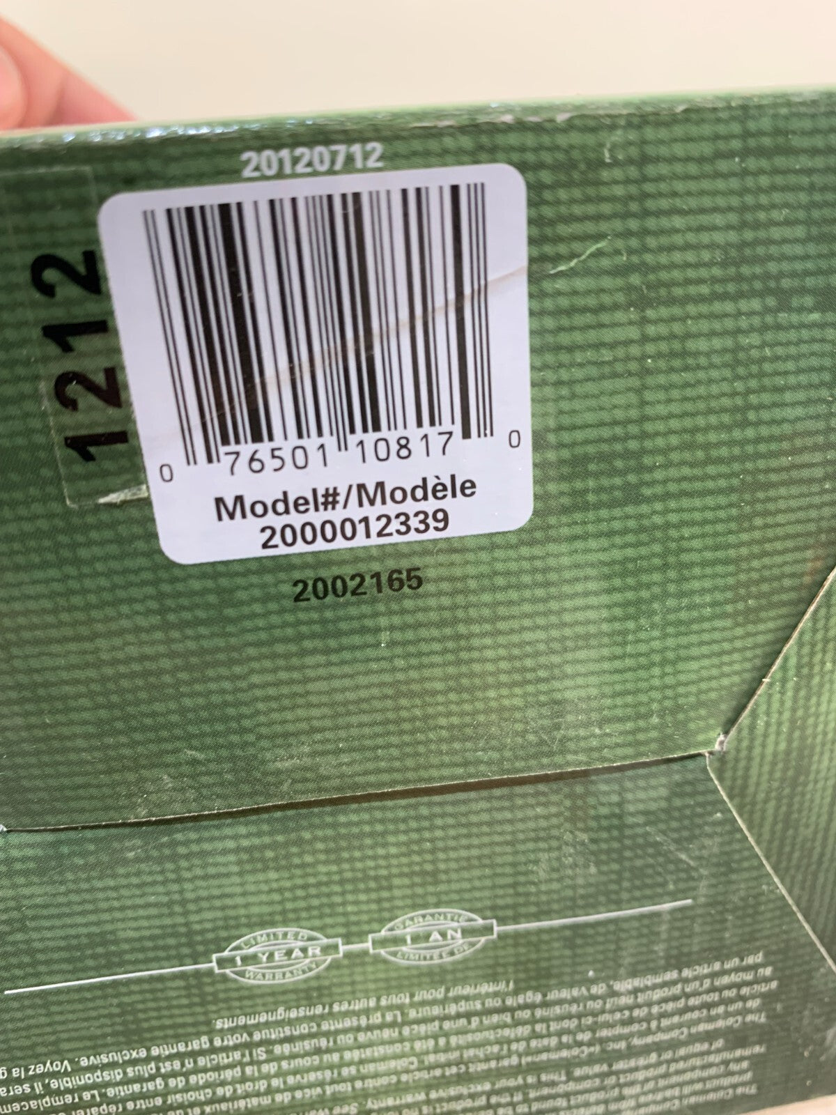 Coleman 4D QUICKPUMP Model: 2000012339