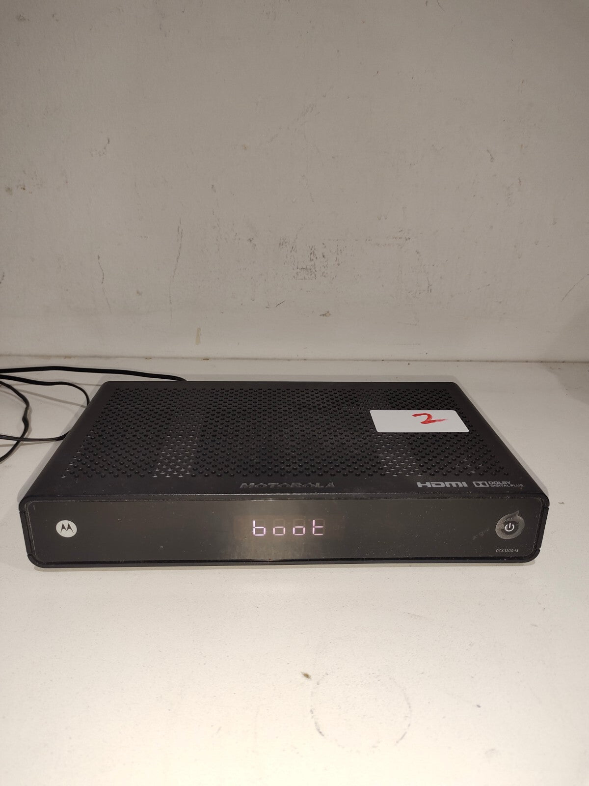 Motorola DCX3200 A081 033 Dolby Digital Plus HDMI TV Box - No Power Cord