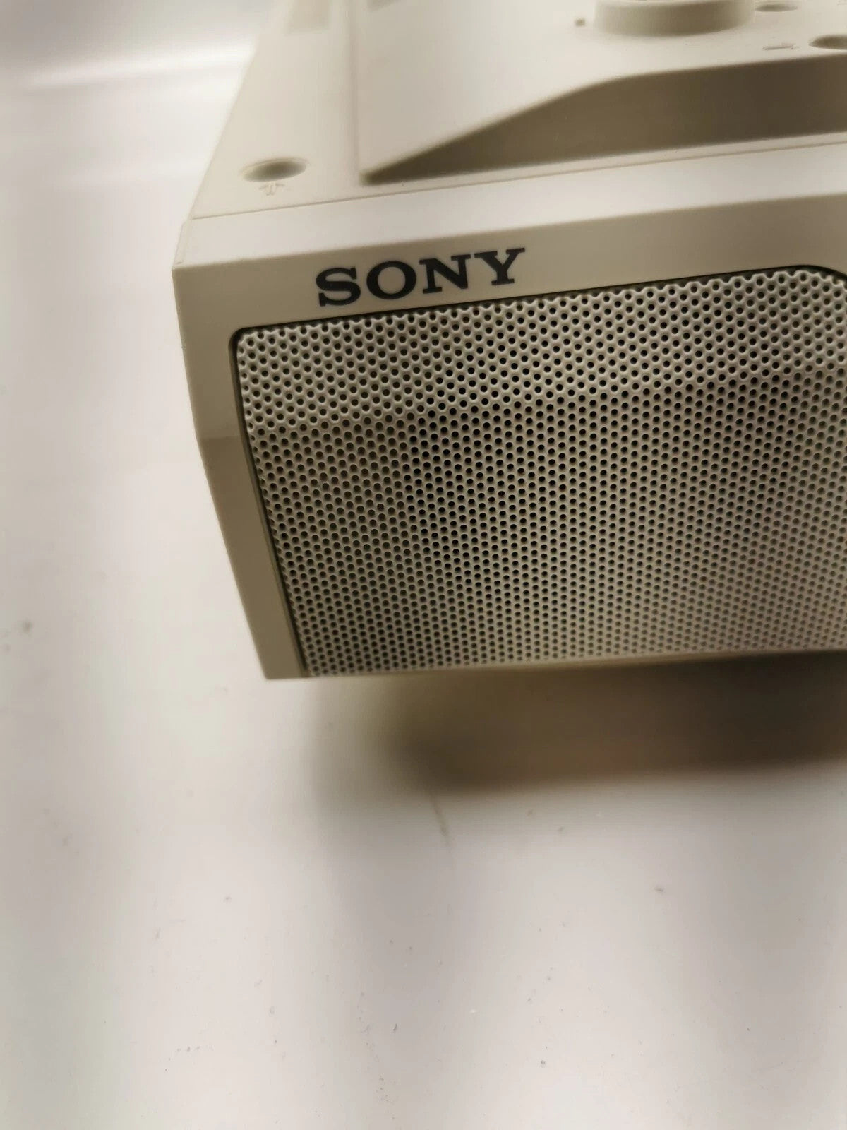 Sony ICF-CD513 Under Cabinet Counter CD Clock Radio AM/FM Mega Bass WORKS GREAT!