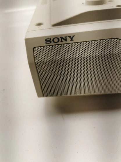 Sony ICF-CD513 Under Cabinet Counter CD Clock Radio AM/FM Mega Bass WORKS GREAT!