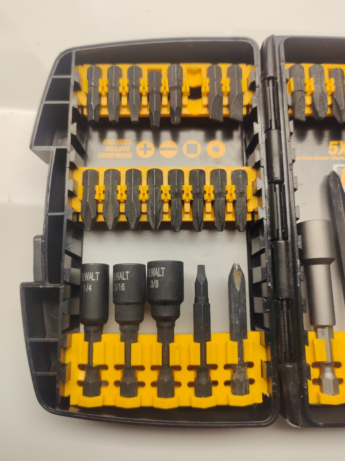 DEWALT Impact Driver Bit Set - One Missing