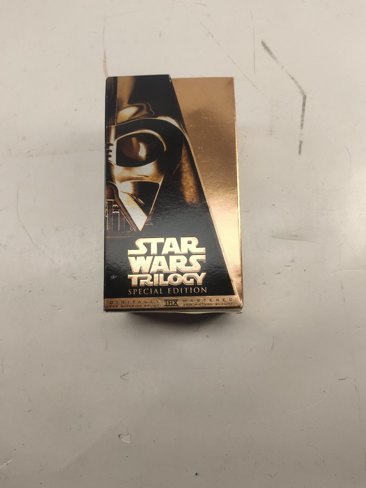 1997 Star Wars Trilogy Special Gold Edition VHS Digital Mastered THX