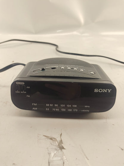 SONY Dream Machine Clock Radio ICF-C212 Black LED Clock