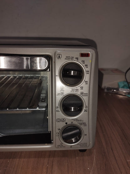 BLACK+DECKER TO1313SBD 4-Slice Toaster Oven - STAINLESS STEEL