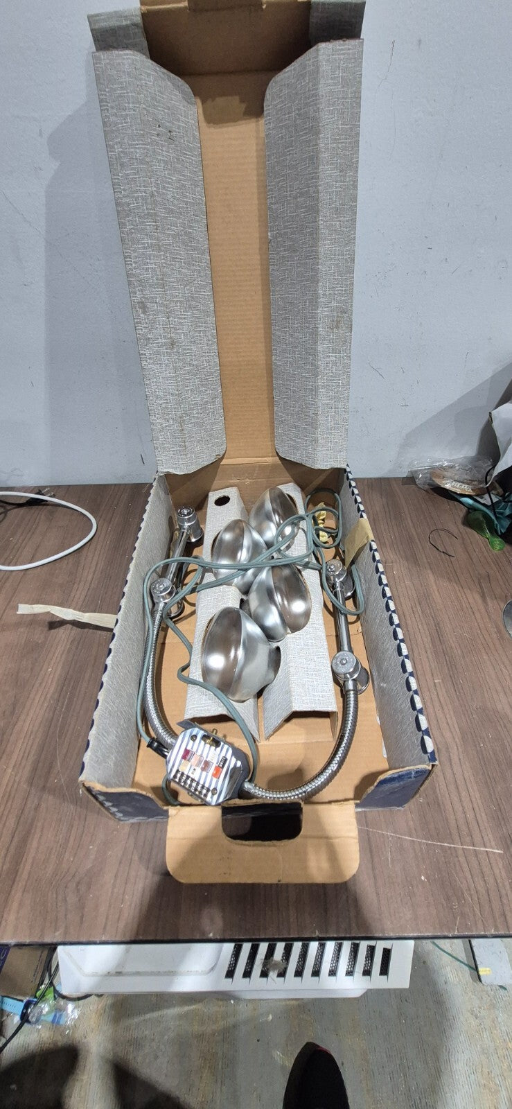 Vintage Mayfair 4 Lite Model Flexmaster, Photo Lighting