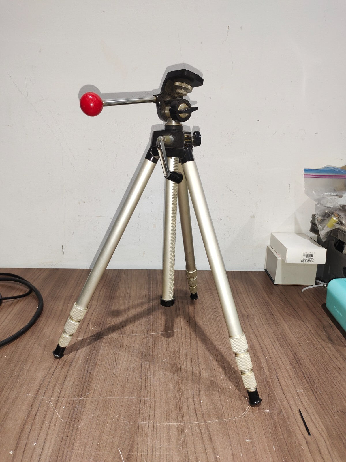 Vintage Slik Goodman System Handy Aluminum Tripod