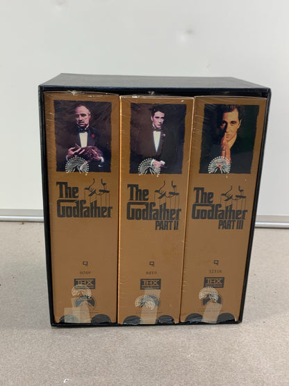 The Godfather Collection Trilogy VHS 1997 Box Set