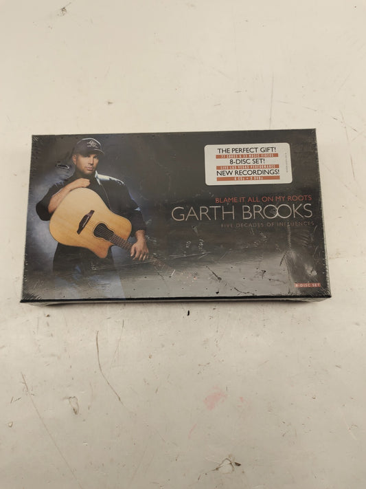 BRAND NEW Garth Brooks Blame It All On My Roots Box Set (6 CDs And 2 DVDs)